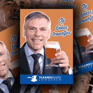 Zelfklever - Op Linkse Traantjes